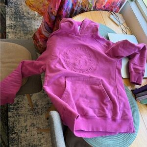 Born Primitive Hot Pink Embossed Logo Hoodie